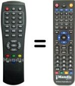 Replacement remote control Metronic ZAPBOX PLUG-IN 2 (ver. 2)
